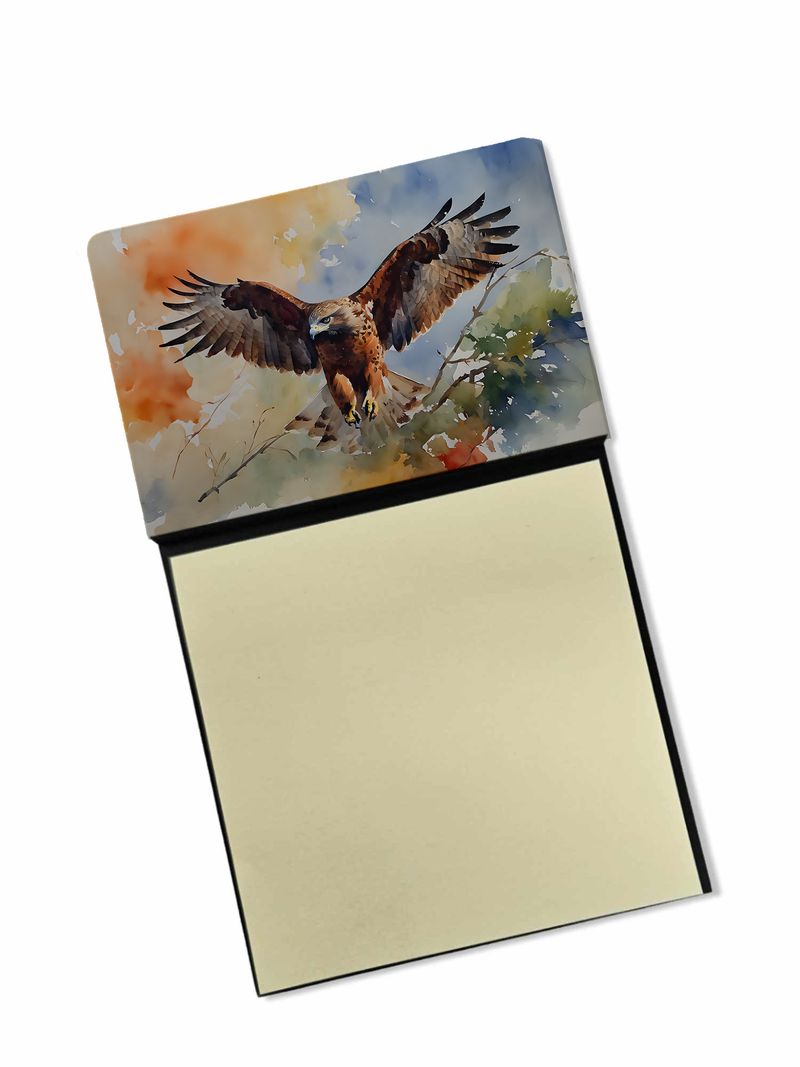 NEW Hawk Sticky Note Holder Refillable Dispenser Self-Sticky Note Pads, Memo Pads Blank Desk Accessories_voghion.com