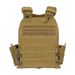 Quick-Release Tactical Vest – Lightweight 500D Polyester, MOLLE-Compatible (Coyote/OD Green, Adjustable Fit)_voghion.com