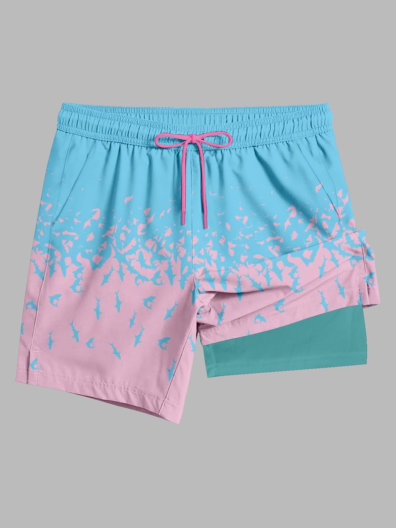 Herrenbekleidung Outdoor Schnelltrocknende Badehose Herrenshorts, die draußen getragen werden können_voghion.com