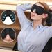3D Contoured Sleep Mask - Lightweight & Breathable For Night Use (Soft & Comfortable Zero Pressure On Eyes & Eyelashes Blocks 100% Light)_voghion.com