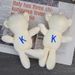 Bär puppe cartoon anhänger süße tasche dekoration kreative eyeless K bär puppe plüsch spielzeug kleidung zubehör_voghion.com
