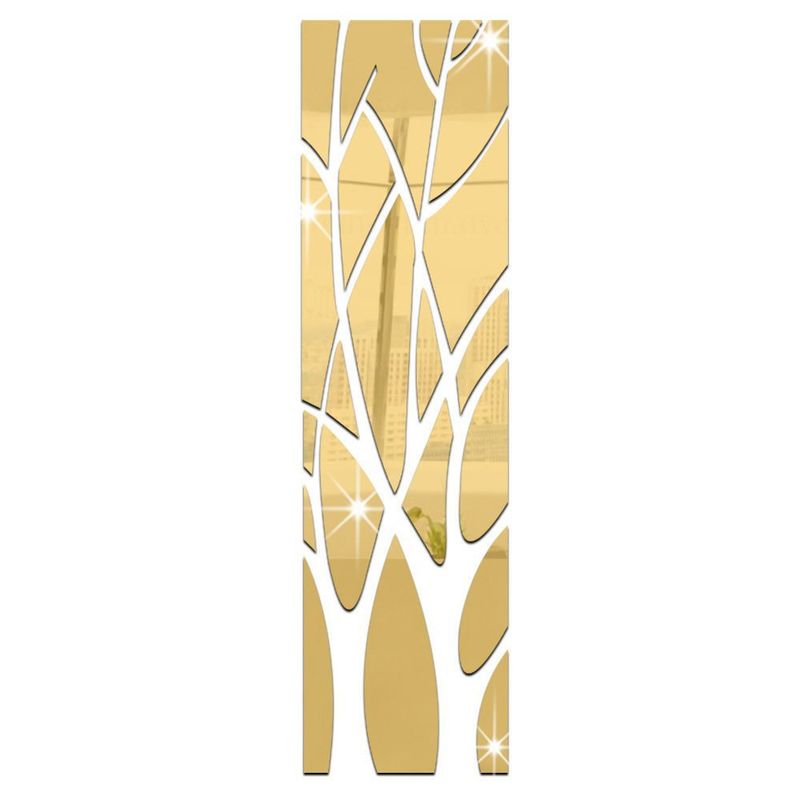 SM128 Spiegel Multi gekleurde Boomvormige Acryl Creatieve Pasta_voghion.com