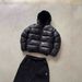 Y2K Unisex Puffer Jacket Streetwear Embroidery Zip-Up Hooded Coat Winter Fashion Ins Trend_voghion.com