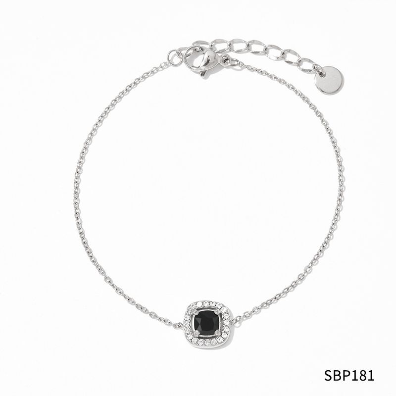 Damen-Schmuckset – Elegantes Trio aus Halskette, Armband und Ohrringen aus Edelstahl mit Zirkoniasteinen, minimalistischer Layering-Schmuck für den Alltag_voghion.com