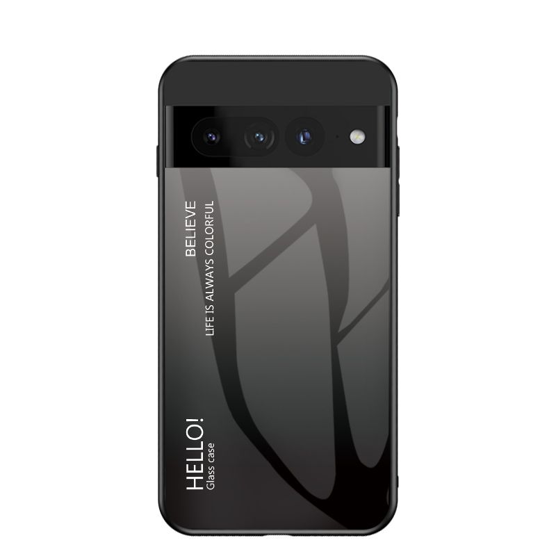 Caso à prova de choque gradiente para google pixel 7 6 5a 5xl 4xl 4a 5g 3axl 2xl 1xl 3 4 vidro temperado ultra fino_voghion.com