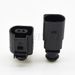 1 Set Pin Way Auto Temp Sensor Stecker Deflation Vae Buchse Wasserdichte Elektrische Draht 1,5mm Stecker 1J097380_voghion.com