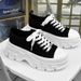 thick Bottom Men's With Casual Classic Shoes Toe Set, Low Top Forest Wind Hot Thickened Men's Casual Shoes_voghion.com