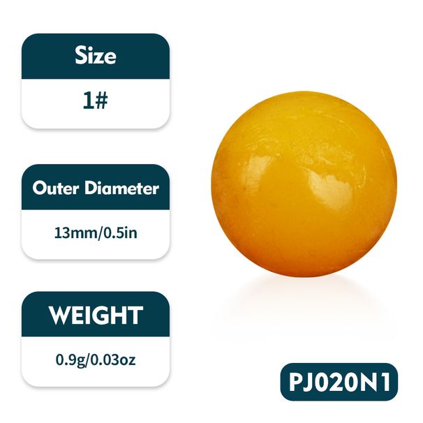 Gelber, süßer Maisgeschmack, schwimmender Ball, weicher Köder, 13–18 mm, halbschwimmender, kugelförmiger Perlenköder_voghion.com