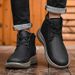 Unbeatable Quality Sprig Ad Autum New Fashioable High Top Marti Boots Me's Large Thick Bottom Casual Sports Versatile Tredy Shoes_voghion.com