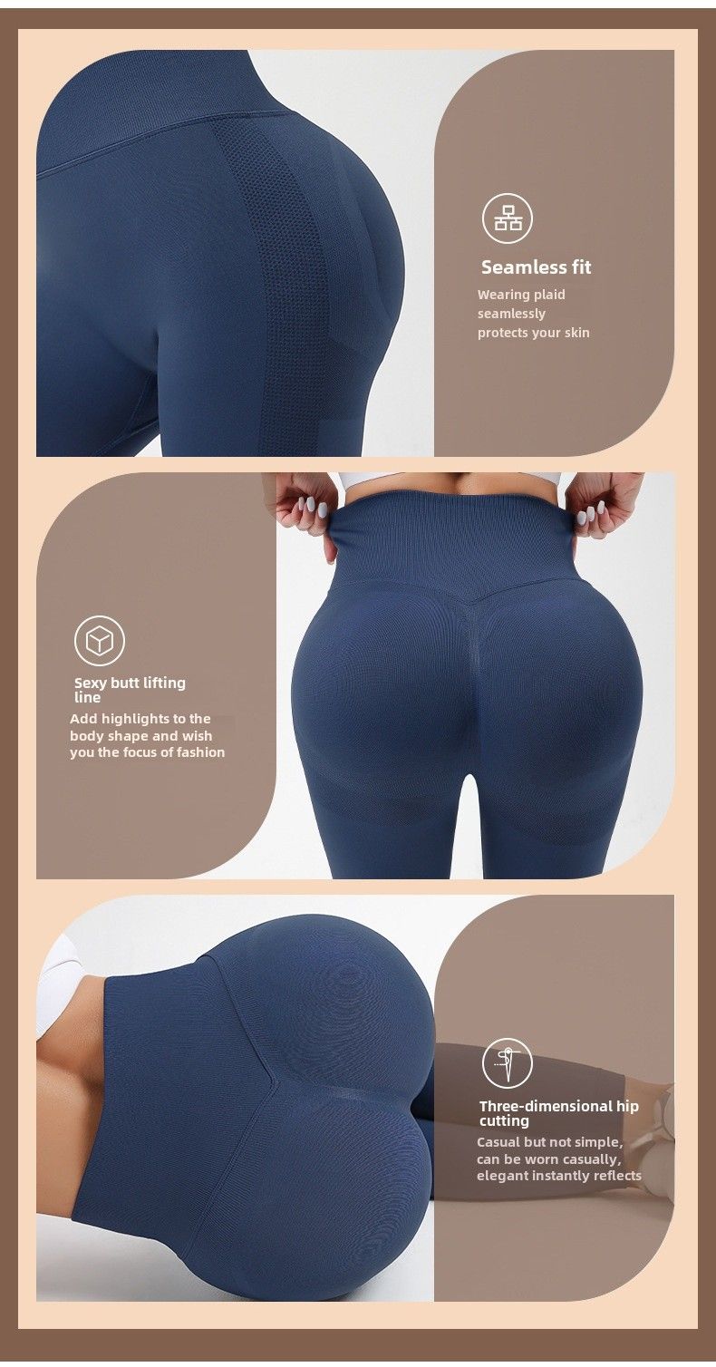 Nuevos pantalones de yoga desnudos para mujeres_voghion.com