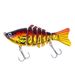 Isca isca multi seção isca de peixe 15,6g/10cm seção isca dura simulação isca equipamento de pesca_voghion.com