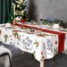 Christmas tablecloth waterproof, anti scald, anti oil, and no wash tablecloth, table mat, coffee table mat, table cloth, study table_voghion.com