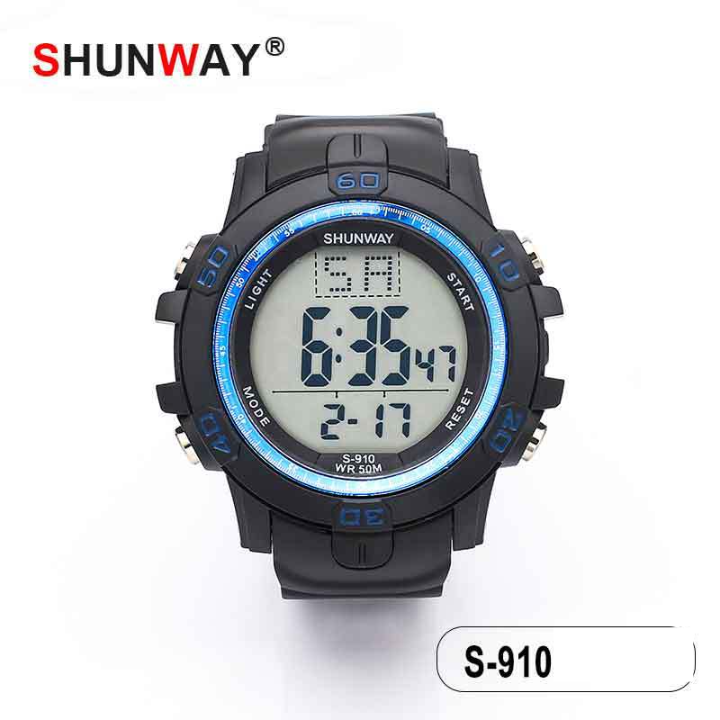 Children's watch Multifunctional electronic watch outdoor sports watch waterproof glow-in-the-dark anti-fall chronograph watch men_voghion.com