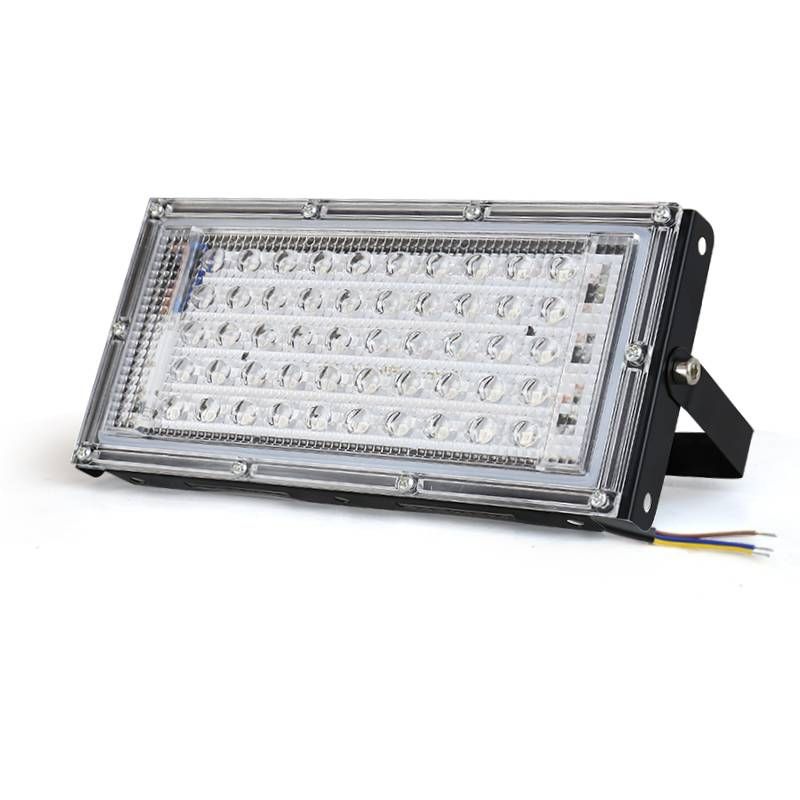 395nm Led UV Floodlight 50W LED Stage Blacklight 220V Αδιάβροχη λάμπα Ultravilet Φθορισμός πάρτι σκηνής_voghion.com