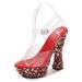 Women's Summer High Heel Sandals - 14cm Chunky Wedge Platform With Non-Slip Sole & Waterproof Design_voghion.com