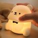 Teddybär Nachtlicht Bunte Atmosphäre Pat Licht Niedliche Cartoon Nachtlicht Schlafzimmer Nachttischlampe_voghion.com