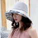 Hot Sale 2023 Women's Bucket hat Panamanian Women Four Seasons Big Brim Double-Sided Fisherman Hat Sun Visor C_voghion.com