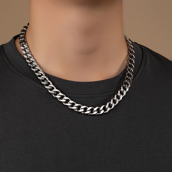 Ontwerp een unieke hiphop-punkketting voor trendy stijl, mode-sleutelbeenketting voor mannen,_voghion.com