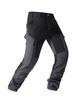 001 Neue lange Outdoor-Sportarten, europäische und amerikanische Motorrad-Freizeithose mit mehreren Taschen, Farbblock-Cargohose für Herren mit Fleecefutter_voghion.com