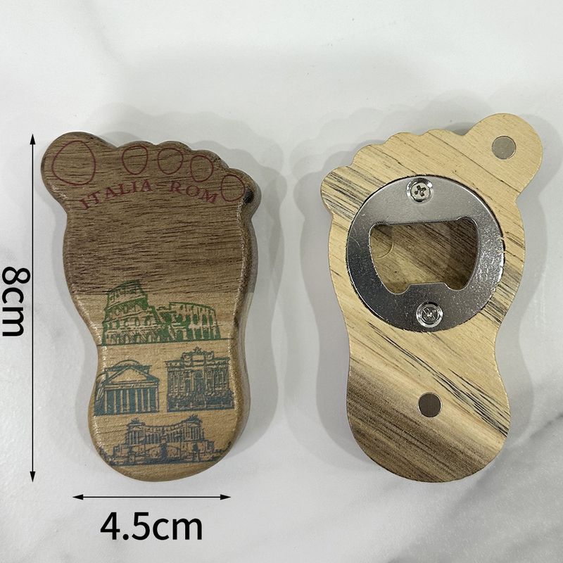 Cartoon refrigerator sticker 1pc multifunctional creative magnet bottle opener home wine starter_voghion.com