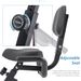 Folding Exercise Bike, Fitness Upright And Recumbent X-Bike With 16-Level Adjustable Resistance, Arm Bands And Backrest_voghion.com