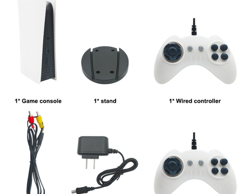 NES Nostalgic Retro Game Console P5 Mini TV Game Console GS5 Wired Home Game Console 620 Games_voghion.com