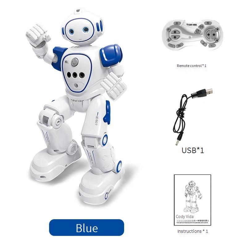 Akıllı Oyuncaklar Çocukların Akıllı Programlama Elektrikli Uzaktan Kumandalı Robot Hareket Algılama Dans Erken Eğitim Eğitici Oyuncaklar_voghion.com