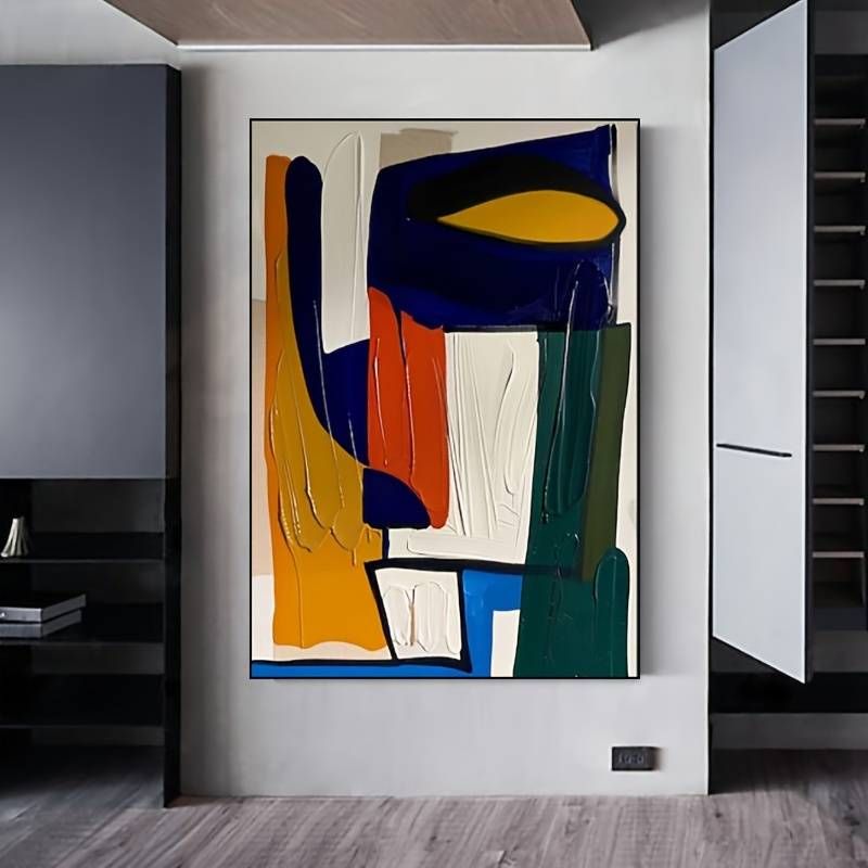 Modern Abstract Wall Art Canvas Prints Painting- Stylish Living Room & Bedroom Decor, Perfect For Contemporary Spaces, Aesthetic Room Decor_voghion.com