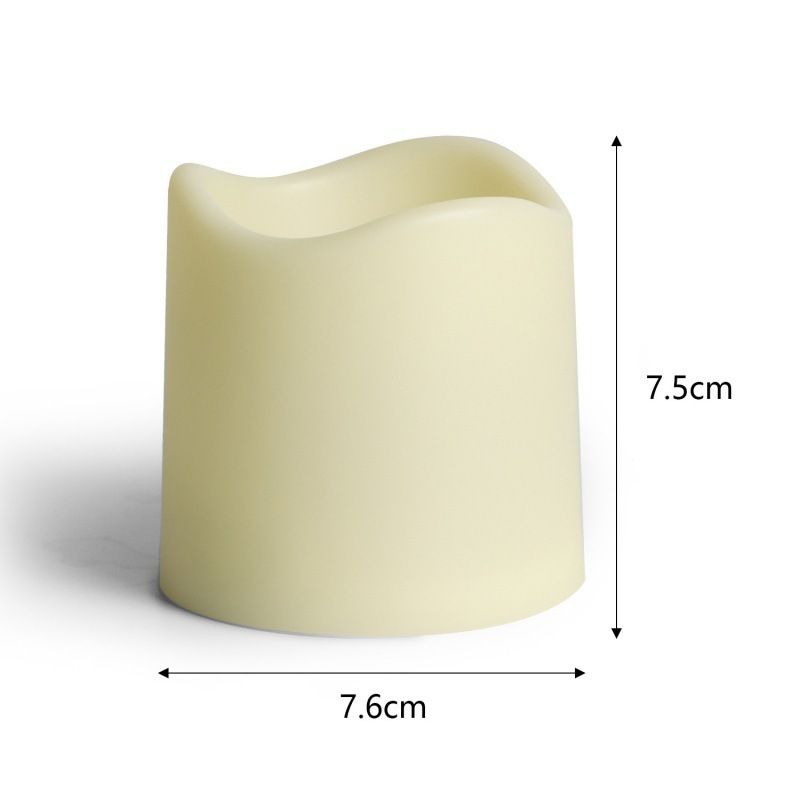 Titel: Flammenloses LED-Kerzenset mit 18-Tasten-Ferntimer, elektronische Kerzen mit 7 Farbwechseln, batteriebetriebene Kerzen aus Kunststoff_voghion.com