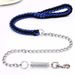 Nylon Explosion-Proof Pet Eight-Strand Large With Buffer Dog Walking Leash_voghion.com