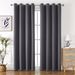Blackout Curtains - 100% Light Blocking & Noise Reducing (High-Density Fabric, Ready-Made Window Drapes For Home & Office)_voghion.com