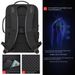 BANGE Business Casual Backpack Men's Lightweight Large Capacity Backpack Travel Student Computer Bag Backpack_voghion.com