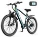 Bicicleta eléctrica Aairsk GT300 de 26 pulgadas con batería de litio de 36 V y 10 Ah y cambio Shimano de 7 velocidades._voghion.com