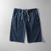 Men's Clothing Summer And Autumn Men's Linen Shorts Cotton And Linen Men's Loose Solid Color Casual Pants Thin Linen Five Point Pants_voghion.com