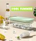 Silicone Ice Mold And Storage box 2 In 1 Ice Tray Making Mould Box Set Maker Bar Kitchen Utensils MoldsTool Ice Cube DIY Makers_voghion.com