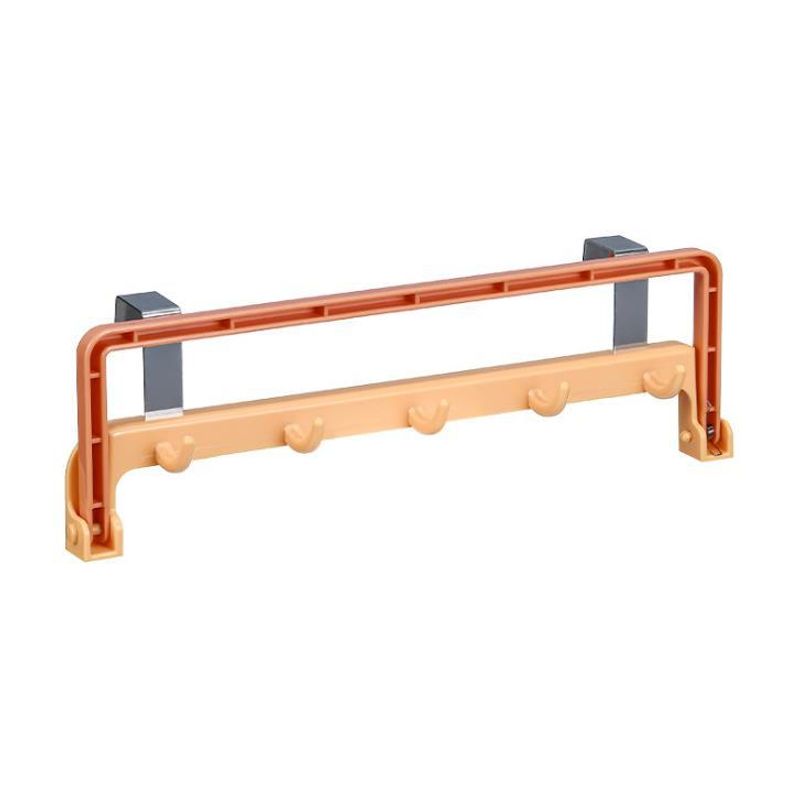 Scaffale portaoggetti per mobili da cucina senza fori Scaffale portaoggetti per stracci e asciugamani Rebound Scaffale portaoggetti per articoli vari con sportello posteriore_voghion.com