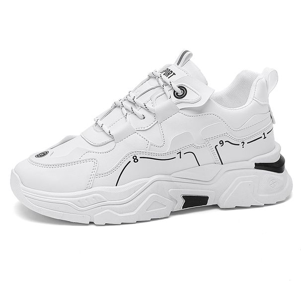 Lässige Sportschuhe für Herren mit dicker Sohle, atmungsaktive Laufschuhe für den Außenbereich, bequeme und modische Studenten-Sneaker für vier Jahreszeiten_voghion.com