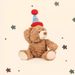 Mijn Lula Verjaardagshoed Cadeau Beer Verjaardagshoed Beer Pluche Speelgoed Teddybeer Verjaardagscadeau Carmful Beer Pop_voghion.com