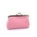 New PU leather woven cute small bag, student short card bag, hand-held key bag, zero wallet_voghion.com