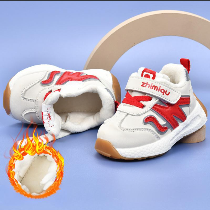 Baby Shoes toddler shoes for boys and girls autumn and winter infant shoes baby soft sole children's shoes plus velvet thick shoes non slip_voghion.com