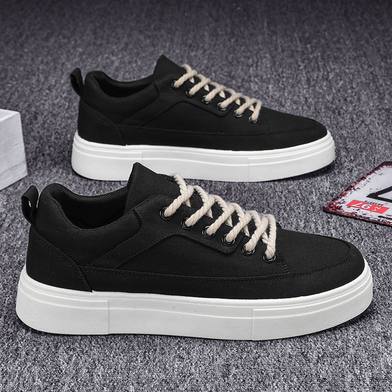 Scarpe estive traspiranti in tela da uomo, scarpe casual di nuovo stile 2025, sneakers alla moda e versatili, sneakers basse_voghion.com