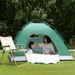 Tent Single Layer Waterproof Mosquito-proof Easy To Install And Pack Up Large Space Outdoor Camping Automatic_voghion.com