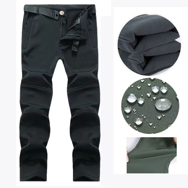Jaquetas masculinas de lã softshell à prova d'água para outono e inverno, casacos com capuz, calças para pesca, caminhada, acampamento, escalada e esqui_voghion.com
