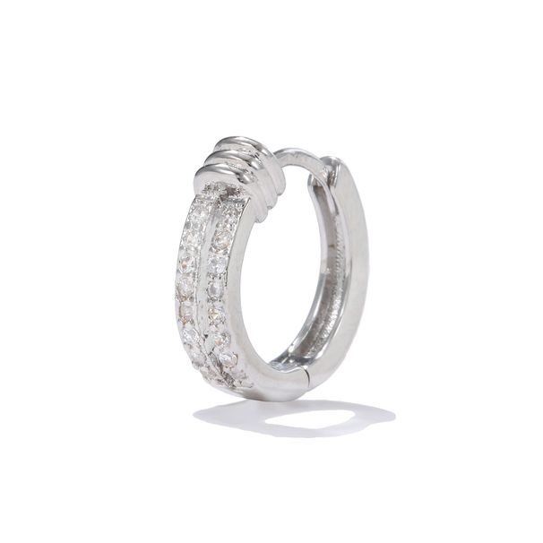 Cercei pentru femei, bijuterii, versatile și la modă, cu frunze pavate cu zirconiu, clipuri pentru urechi, lux ușor și temperament de înaltă calitate, placați cu aur K_voghion.com