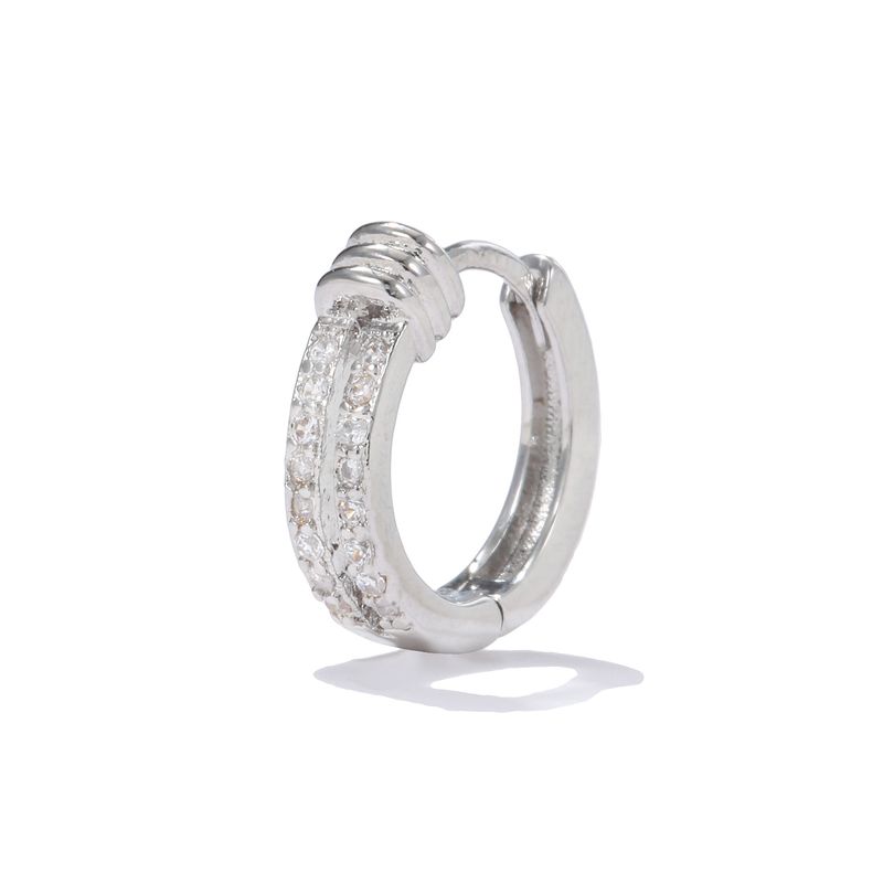 Brincos de joias femininas versáteis e modernos, com zircônias em formato de folha, leves, luxuosos e sofisticados, brincos banhados a ouro K_voghion.com