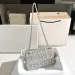 Borse da sera e da donna con strass scintillanti, borsa a tracolla firmata, pochette in cristallo lucido_voghion.com