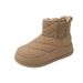 Fleece High-Top Socken Stiefel Studentinnen Trend Warm Casual Baumwollschuhe_voghion.com