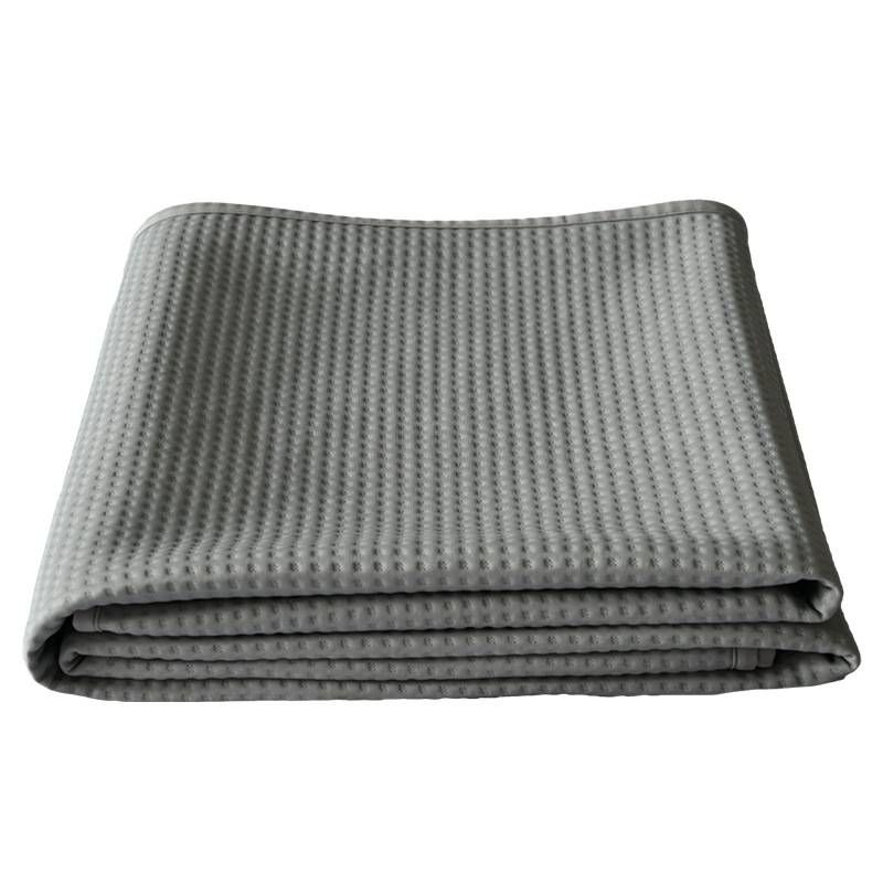 400GSM Cooling Blanket – Breathable Nylon & Spandex Blend, 4-Season Soft Mat For Bed, Dorm, Or Home – Grey, 140x200cm / 200x220cm / 229x229cm_voghion.com