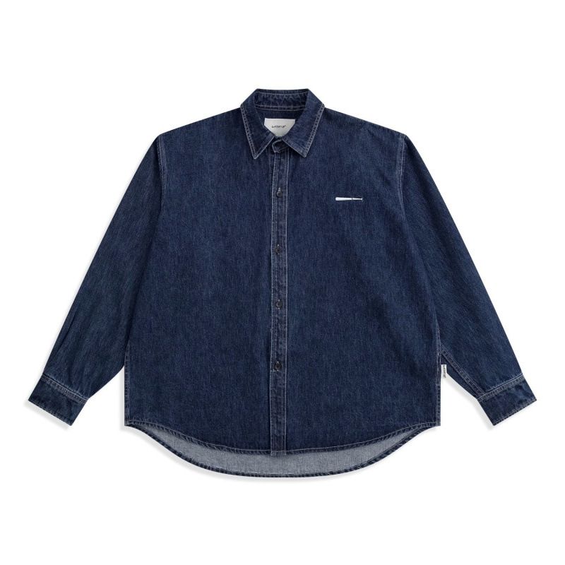 Giacca in denim nuova primavera e autunno da uomo, silhouette ampia, alla moda, lavata, casual, a maniche lunghe, foderata_voghion.com