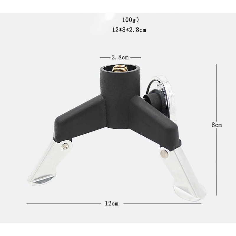 Outdoor Camping Adapter Converter Long Gas Canister Connection Stove Head Bracket Copper Core With Self-locking Function_voghion.com